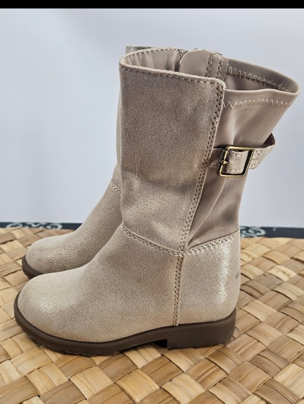 Stride Rite Tan Riding Boots Size 7.5W - Picture 12 of 12